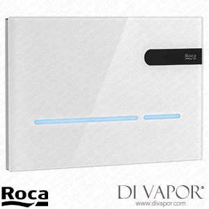 Roca EP2 (Compact Version) - Electronic Glass Finished Operating Plate for Concealed Cistern (A890103009) Spare Parts