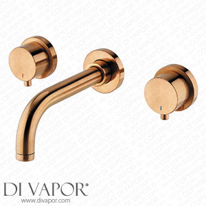 Arezzo Round Brushed Bronze Wall Mounted (3TH) Bath Filler Tap - ABRZR3THW Spare Parts