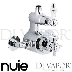 Nuie AG302 Traditional Twin Exposed Thermostatic Shower Valve Chrome Spare Parts