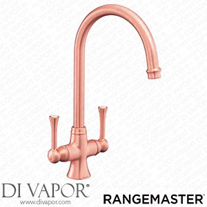 Rangemaster Estuary Brushed Copper Dual Lever Kitchen Tap - AGA045 Spare Parts