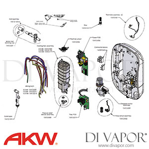 AKW iCare | SmartCare Plus iTherm Electric Shower Spare Parts AKW DV 101