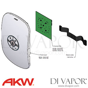 AKW iCare Electric Shower Front Cover and Spare Parts AKW DV 104