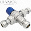 INTEGRATED THERMOSTATIC MIXING VALVE