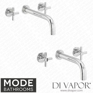 Mode Bathrooms ALEXPACK6 Tate Wall Mounted Basin and Bath Mixer Tap Pack Spare Parts