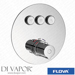 Flova ALGO-3 Allore Goclick 3 Button Finishing Kit Spare Parts