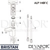 Bristan ALP 1HBF C Spare Tech Diagram