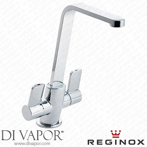 Reginox Alpina Dual Lever Kitchen Mixer Tap - Chrome - ALPINACH Spare Parts