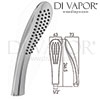 Vado ALT-HANDSET-C/P Single Function Shower Handset