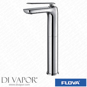 Flova ALTBAS Allore Tall 315Mm Mono Basin Mixer with Slotted Clicker Waste Set Spare Parts