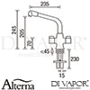 Alterna ALTGNSNK Mixer Spare Parts