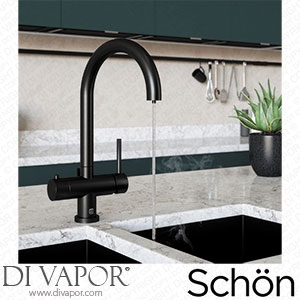 Schon Ramsey Matt Black 4 In 1 Boiling Water Kitchen Tap Spare Parts