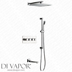 CHEWYNP Water-Tap Bath Shower Systems Shower Tap Wall Mounted Tatic Bathroom Mixer Tap Waterfall Tap Rainfall Shower Set Mixer Shower Mixer Tap Spare Parts