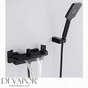 DASHADAO Bath Tap Brass Matte Black Spare Parts