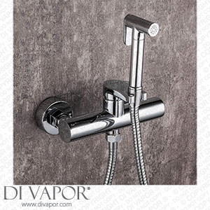 FYHH-JZHY Bidet Tap Wall Mounted Shower Tap Bidet Toilet Sprayer Toilet with Hanheld Toilet Washer Mixer Shower Spare Parts