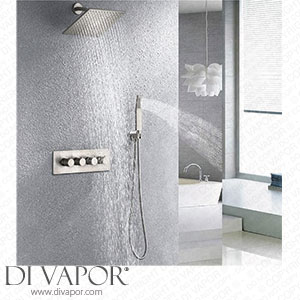 DASHADAO Antique Brushed Nickel Shower System Wall-Mounted Spare Parts