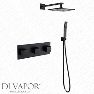 DASHADAO Shower System with Valve Shower Tap Set Spare Parts