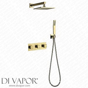 DASHADAO Shower System with Valve Shower Tap Set Wall Mounted Spare Parts