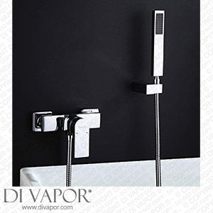 Generic Mixing Valve Shower Bathroom Tap Hand Shower Set Square D315-1 Spare Parts