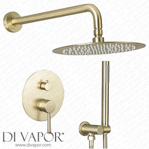 GAPPO Wall Mounted High Pressure Rainfall Shower Tap Rough in Pressure Balance Valve Spare Parts