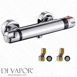 Librao Bathroom Thermostatic Shower Mixer Wall Mounted Temperature Control Valve Spare Parts