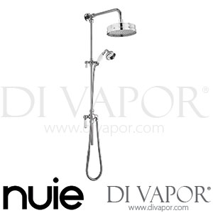 Nuie AM318-ITY313 Traditional Luxury Rigid Riser Kit with Diverter Spare Parts