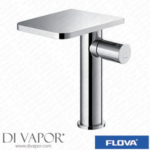 Flova ANTBAS Annecy Tall 270Mm Mono Basin Mixer with Slotted Clicker Waste Set Spare Parts