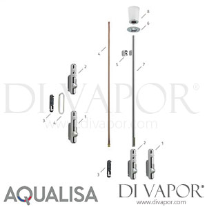 Aqualisa Axis Digital Concealed Thermostatic Power Shower - Pre-2004 - Spare Parts - AQ DV 122