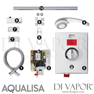 Aqualisa Quartz Electric Shower Spare Parts - AQ DV 159