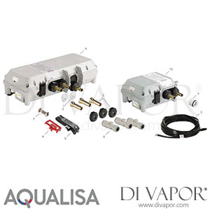 Aqualisa Quartz Digital Processor (BLACK) Shower Spare Parts - AQ DV 162