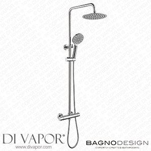 BagnoDesign Aquaeco Conrad Chrome Thermostatic Shower Mixer - AQM-CND-T514-CP Spare Parts