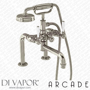 Arcade Nickel Deck Mounted Nickel Bath Shower Mixer Tap ARC18-NKL Spare Parts