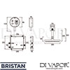 Bristan ARDE SHCCFM C Spare Diagram