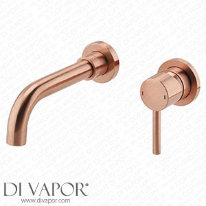 Arezzo Round Rose Gold Wall Mounted (2TH) Basin Mixer Tap - ARG2RWT Spare Parts