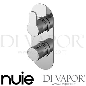 Nuie ARVTW02 Arvan Twin Concealed Thermostatic Shower Valve with Diverter Spare Parts