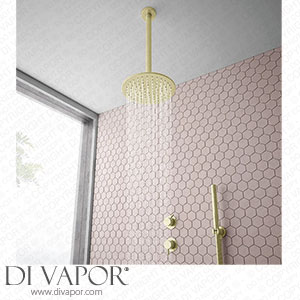 Arezzo Brushed Brass Concealed Individual Diverter + Thermostatic Control Valve with Handset + Ceiling Mounted Shower Head - ARZB-ISV-PK2 Spare Parts