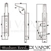 Hudson Reed AS377 Dream Shower Panel Spare Parts Diagram