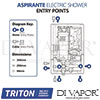 Triton ASP08MTBLK Diagram Spare Parts