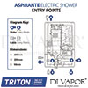 Triton ASP09MTBLK Diagram Spare Parts