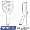 Triton ASPEN08BRSTL Diagram