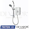 Triton ASPEN08BRSTL Shower