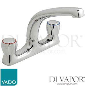 VADO AST-153/CD-C/P Astra Contract 2 Hole Kitchen Tap Deck Mounted with Swivel Spout Spare Parts