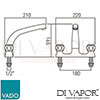 VADO AST 353 CP Astra Spare Parts Diagram