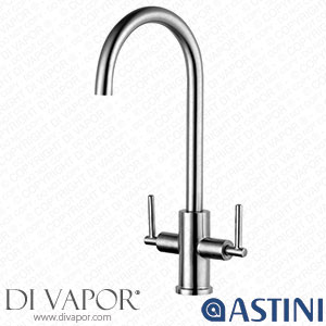 Astini Baldo Twin Lever Stainless Steel Kitchen Sink Mixer Tap Spare Parts