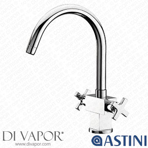 Astini New Jersey Twin Lever Kitchen Sink Mixer Tap Spare Parts