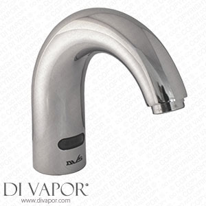 Dart Valley Systems AT01-013 Classic Swan Tap Spout Only In Chrome with Stainless Tails Spare Parts