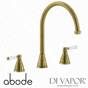 Abode AT3073 Astbury 3 Part Mixer in Forged Brass Spare Parts