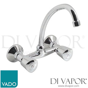 VADO AVO-254G-C/P Avon Wall Mounted Kitchen Tap Spare Parts