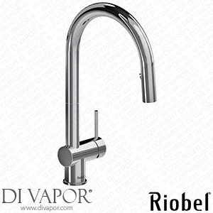 Riobel AZ201 Azure Single Lever Kitchen Mixer with Pull Down Spray Spare Parts