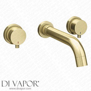 Arezzo Round Brushed Brass Wall Mounted (3TH) Bath Filler Tap - AZ3THBRBF Spare Parts