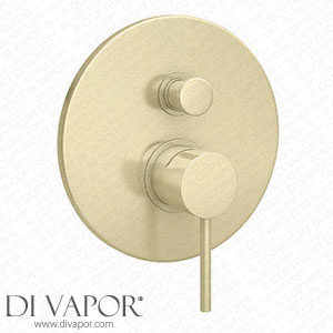 Arezzo Brushed Brass Round Concealed Manual Shower Valve with Diverter - AZBBMSVD Spare Parts